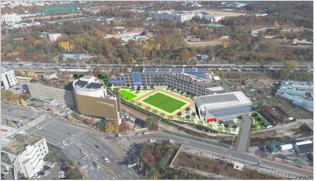 서울 중랑구 특수학교 예상 조감도(변경 가능). 서울시