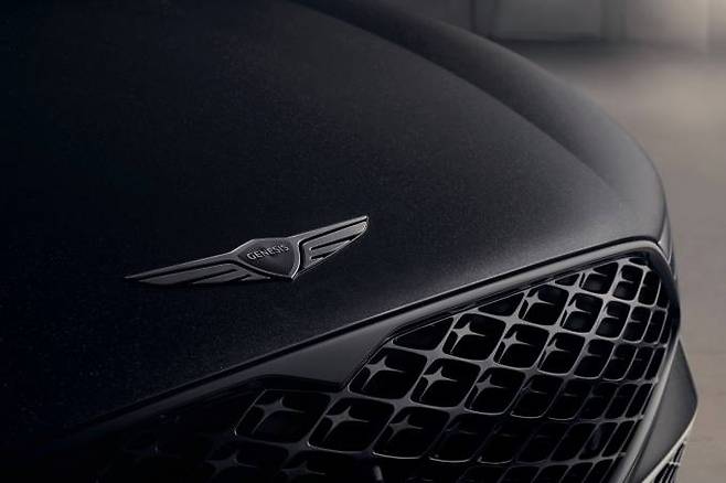 제네시스 G90 블랙. 현대자동차&nbsp;