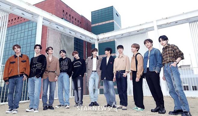 그룹 더보이즈 '2023 AAA' 수상 인터뷰 /사진=김창현 기자 chmt@