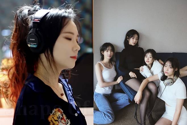 가수 제이플라, 그룹 QWER/사진=유튜브 채널 'JFlaMusic' 영상 캡처, 타마고 프로덕션 제공