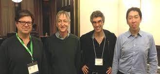 AI 4대 천왕으로 불리는 학자들. 왼쪽부터 얀 르쿤, 제프리 힌튼, 요수아 벤지오, 앤드류 응