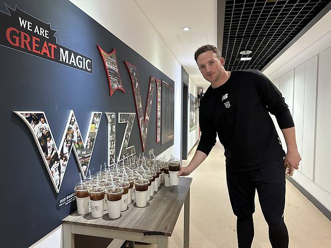 KT 위즈 투수 웨스 벤자민. KT 위즈 제공