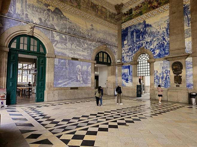 상 벤투역 아줄레주.