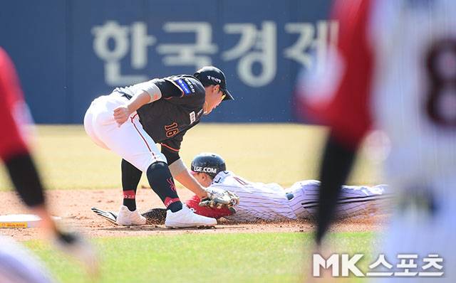 하주석은 올해 한화의 주전 유격수를 책임져 줄 수 있을까. 사진(잠실 서울)=김영구 기자