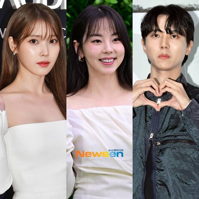 사진=왼쪽부터 아이유, 안소희, 주우재/뉴스엔DB