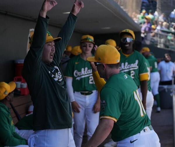 박효준은 시범 경기 43타석에 나서 타율 0.488 21안타(1홈런) 9타점 6득점 2도루를 기록하며 절정의 컨디션을 자랑했다. 사진┃박효준 SNS