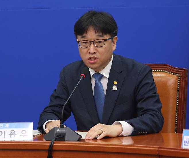 이용우 더불어민주당 후보. /뉴스1