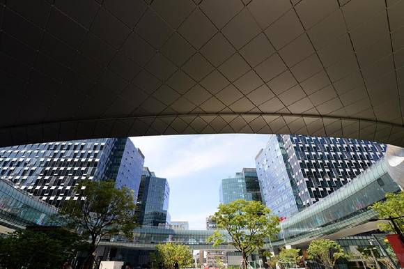 게임사들이 밀집한 판교 테크노벨리 전경. [사진=성남시]