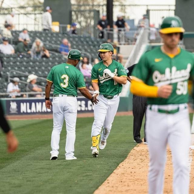 오클랜드 애슬레틱스 박효준./오클랜드 애슬레틱스 SNS