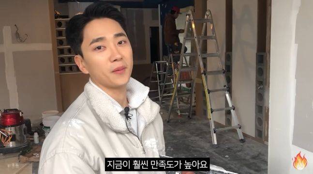 그룹 BTL(비티엘) 출신 페인트 도장공 오지민 [사진출처=유튜브 채널 '열현남아' 캡처]