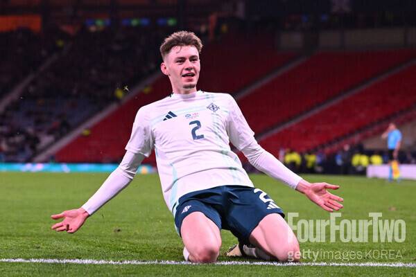 사진=게티이미지.&nbsp;20세&nbsp;유망주&nbsp;코너&nbsp;브래들리가&nbsp;A매치에서&nbsp;데뷔골을&nbsp;넣었다.&nbsp;&nbsp;