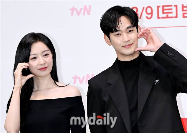 '눈물의 여왕' 김지원-김수현 / 마이데일리 사진DB, 굿데이터코퍼레이션 제공