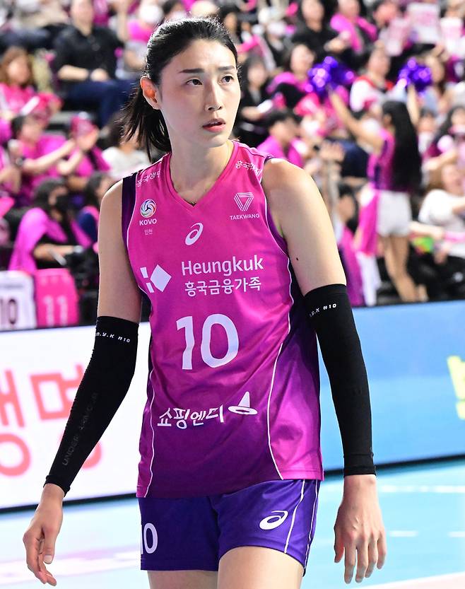 흥국생명 김연경. KOVO 제공