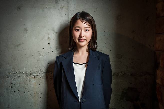 ‘피라미드 게임’으로 배우 데뷔를 한 장다아. 사진ㅣ티빙