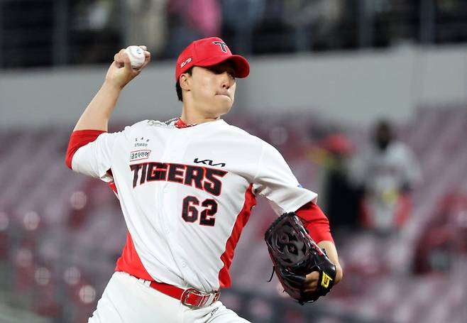 KIA 마무리 투수 정해영. 연합뉴스.