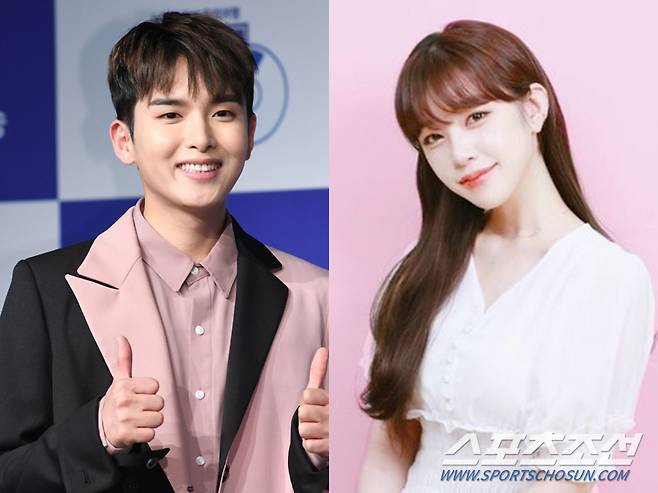 슈퍼주니어 려욱(왼쪽), 타히티 출신 아리. 스포츠조선DB, 사진 출처=아리 SNS 계정