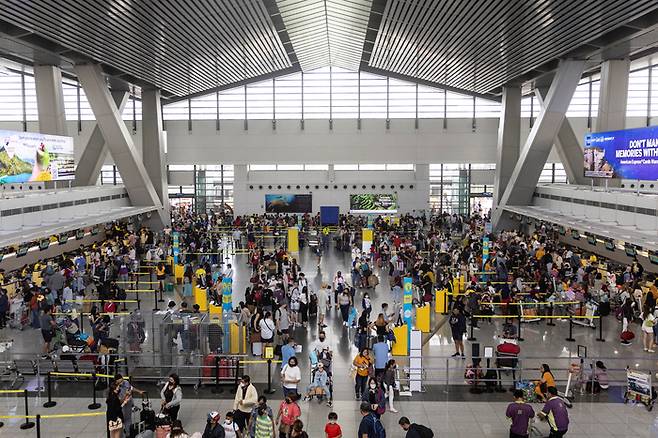 필리핀의 니노이아키노국제공항. 로이터연합뉴스