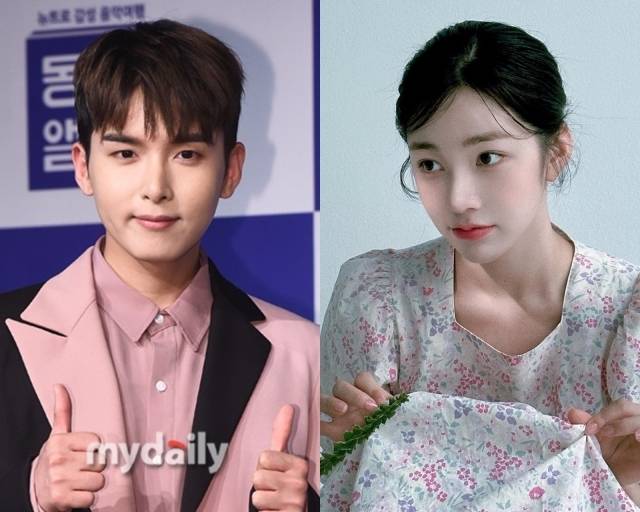 그룹 슈퍼주니어 려욱과 타히티 출신 아리. / 마이데일리, 아리