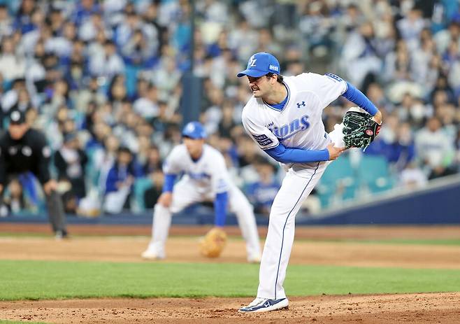 ▲코너 시볼드 ⓒ삼성 라이온즈