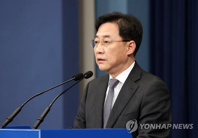 강민석 대변인 [연합뉴스 자료사진]