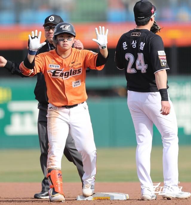 문현빈은 앞으로도 활약을 이어갈 수 있을까. 사진=한화 제공