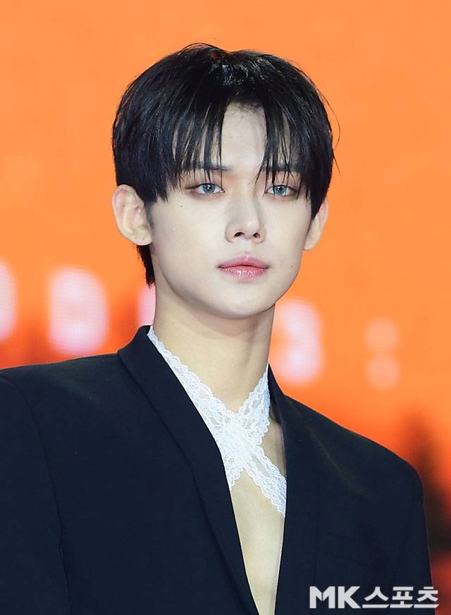 투모로우바이투게더 멤버들이 방시혁 프로듀서와 함께 작업을 한 소감을 전했다. / 사진 = 김영구 기자