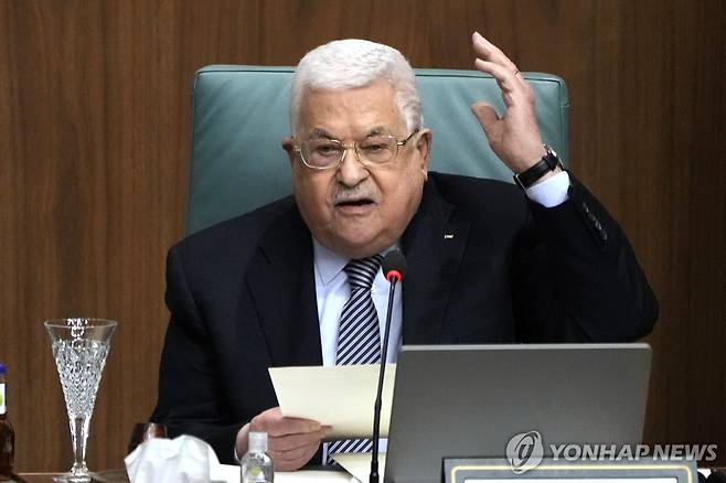 20년 선거없이 권력 이어가는 마무드 아바스  [AP 연합뉴스 자료사진. 재판매 및 DB 금지]