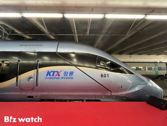 정차 중인 'KTX-청룡'/사진=국토교통부 제공