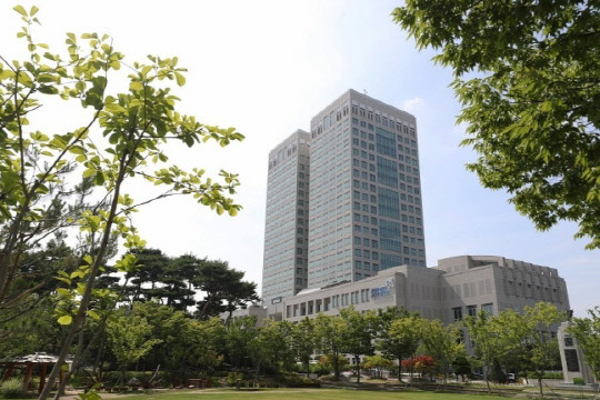 대전시청 전경 모습.
