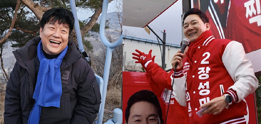 4·10 총선 경기 안산시갑에 출마한 양문석 더불어민주당 후보(오른쪽)와 장성민 국민의힘 후보 [사진=양문석·장성민 캠프]