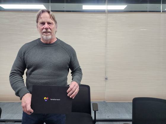 텐스토렌트 (Tenstorrent)의 짐 켈러 최고경영자(CEO). 진은수 기자