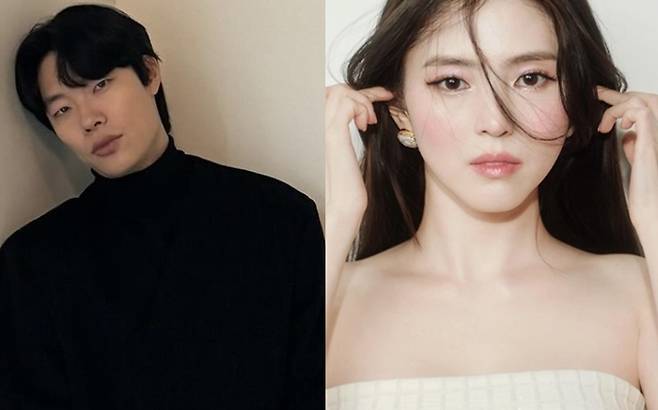 류준열(왼쪽)과 한소희의 작품 동반 출연이 무산될 것으로 보인다. 사진출처=류준열·한소희 SNS