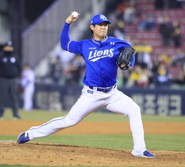 삼성 최하늘. 사진=삼성 라이온즈 제공