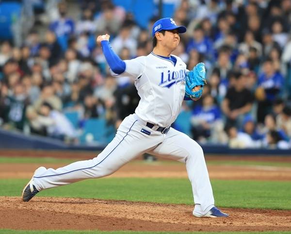 삼성 최하늘. 사진=삼성 라이온즈 제공