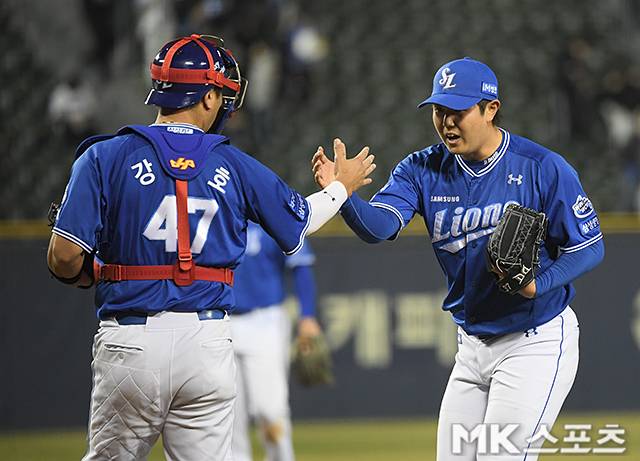 삼성 최하늘. 사진=천정환 기자