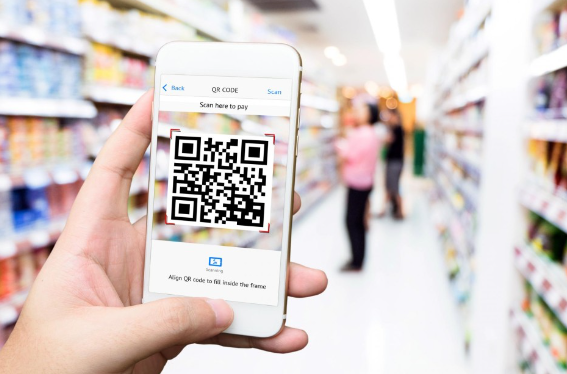 대표적인 2차원 바코드, QR코드 / 출처: RetailTalk