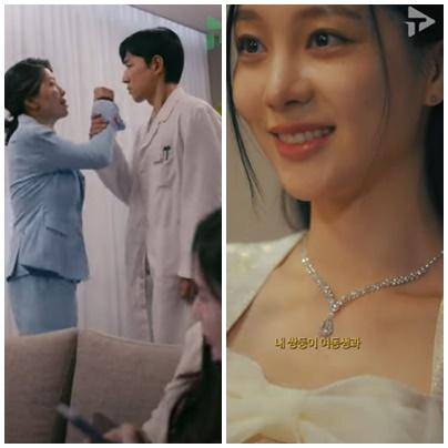 한 회 분량이 2분 남짓인 드라마 '나의 복수 파트너'(왼쪽)에선 극중 장모가 사위의 뺨을 때린다. '세 명이서 결혼 생활 중입니다'에선 여동생과 남편이 불륜을 저지른다. 탑릴스 영상 캡처