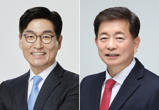 (왼쪽)더불어민주당 안산병 박해철 후보, 국민의힘 안산병 김명연 후보. 중앙선거관리위원회 제공