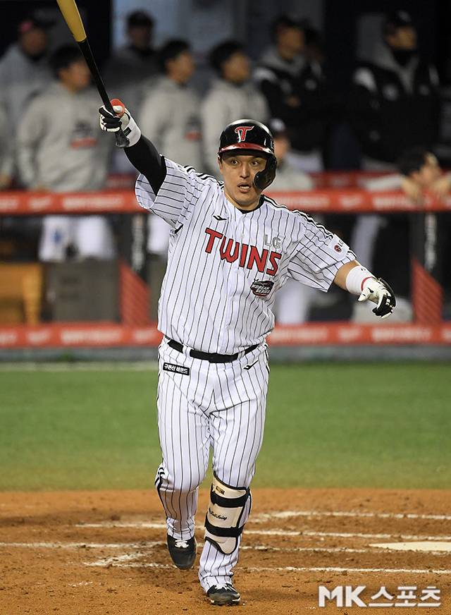 LG 박동원은 3일 잠실 NC전에서 시즌 2호포를 쏘아올렸다. 사진=천정환 기자