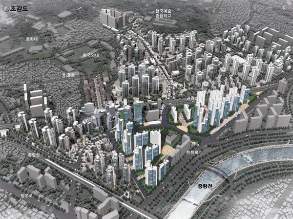 이문4구역 조감도