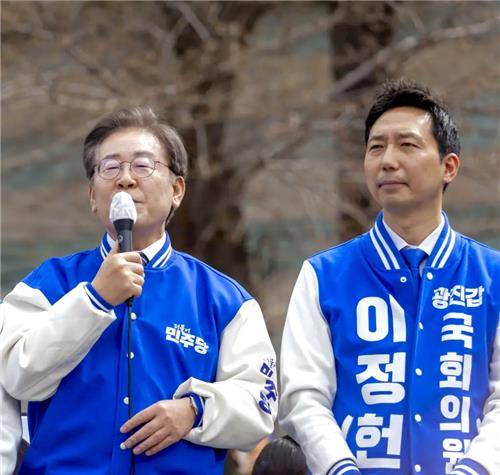 민주당 이정헌 후보 [이정헌 후보 공식 블로그 캡처]