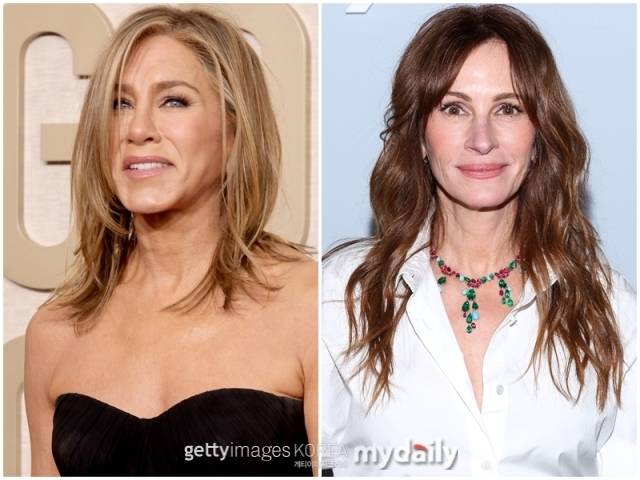 제니퍼 애니스톤, 줄리아 로버츠/게티이미지코리아