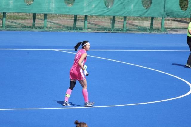 KT 하키단 김유진./KT 스포츠