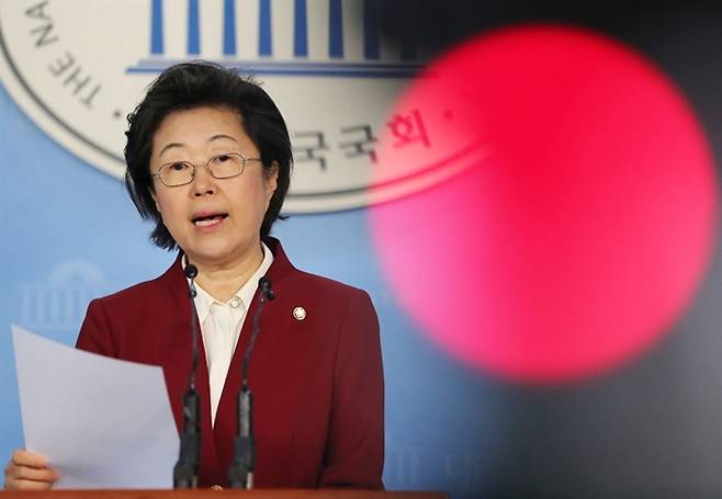 이은재 전 의원[연합]