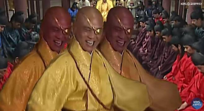 KBS교향악단 유튜브  콘텐츠 '궁예-레퀴엠' 속 한 장면./KBS교향악단