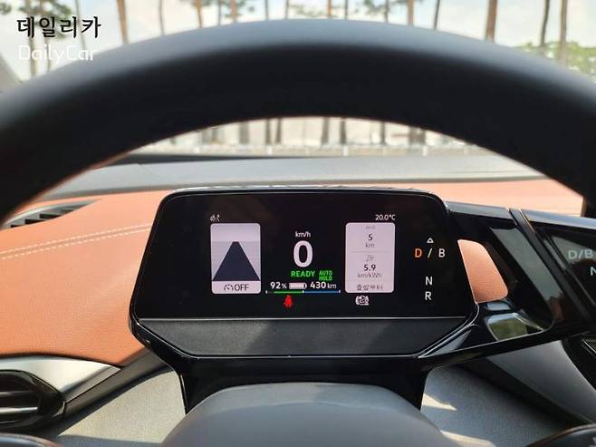 폭스바겐 전기 SUV ID.4 (계기판)