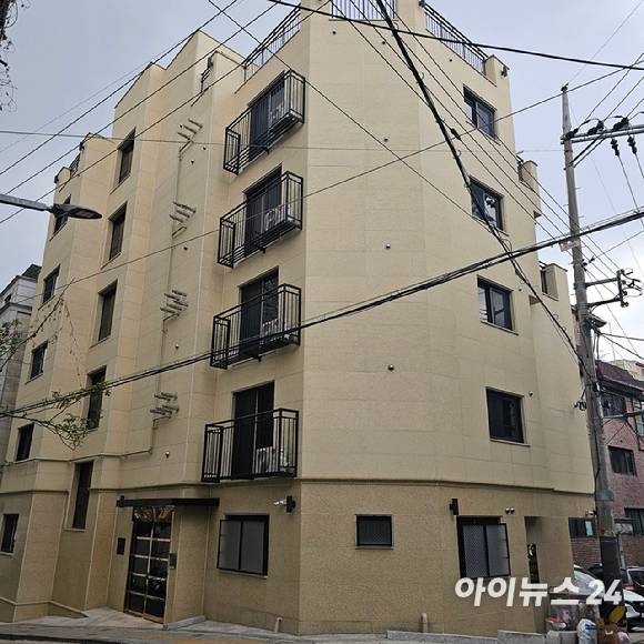 중국인 집주인 D씨가 소유한 관악구 신림동의 다른 다가구주택. 전세 사기가 발생한 주택과 외관이 닮았다. [사진=이효정 기자 ]