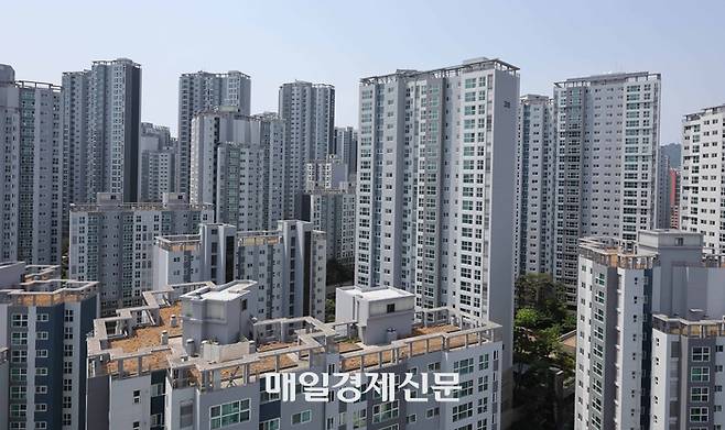 서울 마포구 아현동 ‘마포래미안푸르지오’ 전경. [매경DB]