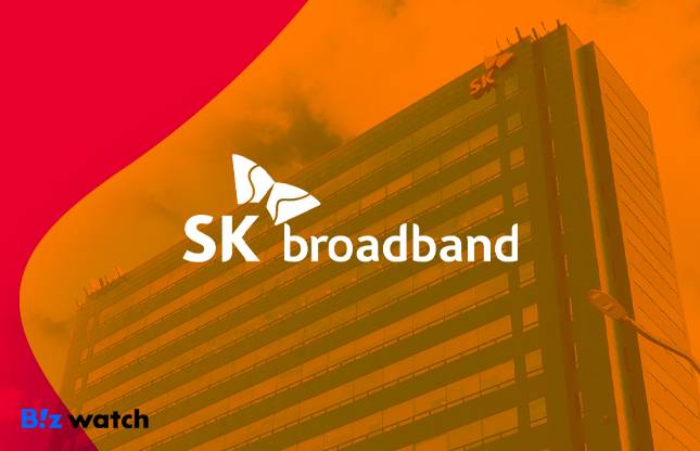 SK브로드밴드는 인공지능(AI) 기술을 결합한 'AI 골프' 기능을 선보였다./그래픽=비즈워치