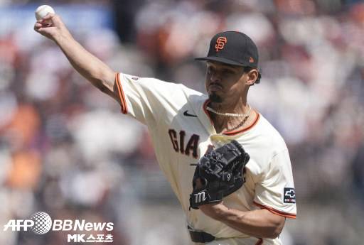 조던 힉스는 선발 변신 이후 두 경기를 성공적으로 마쳤다. 사진(美 샌프란시스코)=ⓒAFPBBNews = News1